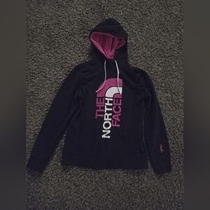 The North Face Hoodie Black Pink White Womens Pink Ribbon Breast Cancer